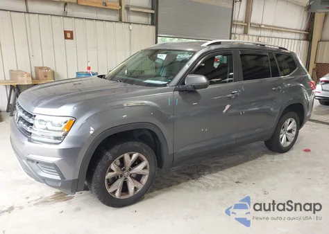 2019 Volkswagen Atlas 2.0T S из США, поврежденный, VIN 1V2AP2CA2KC555726